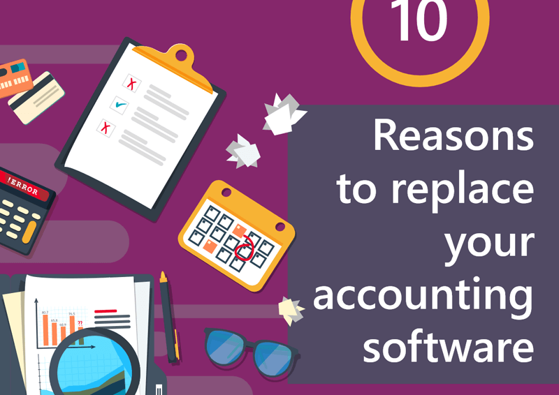 eBook - 10 reasons to replace your accounting software