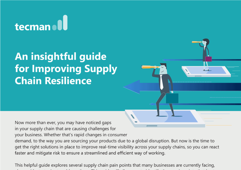 eBook - An insightful guide for improving supply chain resilience 